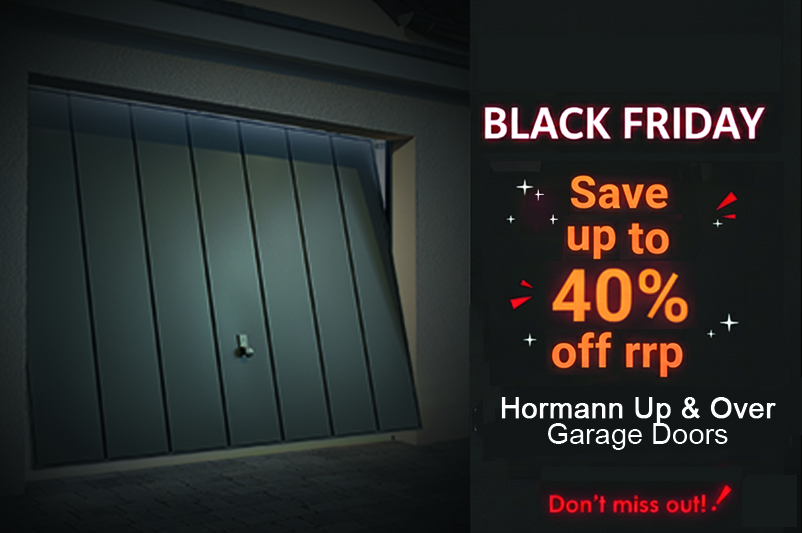 BLACK FRIDAY - Save up to 40% off rrp on Hormann Up & Over Garage Doors